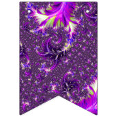 Levendige kleurrijke Trippy Groovy Boho Spiral Fra Vlaggetjes (Eerste vlag)