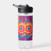 Levendige Kleurrijke Tropische Bloemen Hydratie Zo Waterfles (Rechts)