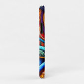 Levendige kleurrijke wervelingen Case-Mate iPhone case (Achterkant/rechts)