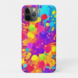 Levendige kleurspatten Case-Mate iPhone case