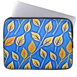 Levendige kleurVista laat patroon Laptop Sleeve