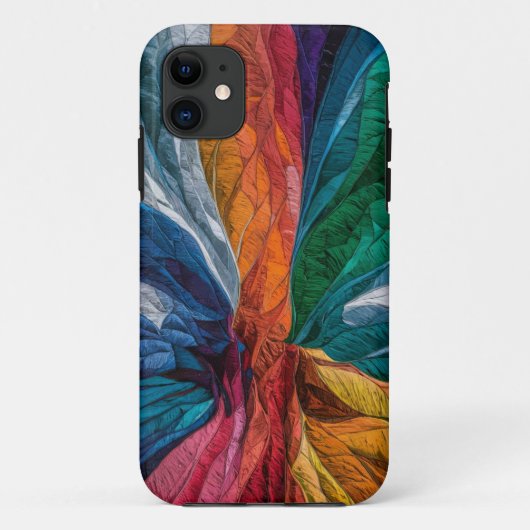 Levendige Kobra-stijl Art Phone Case - Hoge kwalit (Achterkant)