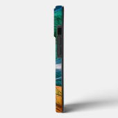 Levendige Kobra-stijl Art Phone Case - Hoge kwalit (Achterkant / Links)