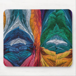 Levendige Kobra-stijl kunst Muismat