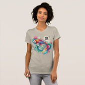 Levendige Koi Fish T-shirt (Voorkant volledig)