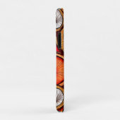 Levendige Kokosnoot Slice Abstract Design Case-Mate iPhone Case (Achterkant/rechts)
