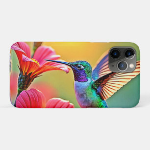 Levendige kolibrie bij Sunset Design Case-Mate iPhone Case