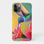 Levendige kolibrie bij Sunset Design Case-Mate iPhone Case (Achterkant)