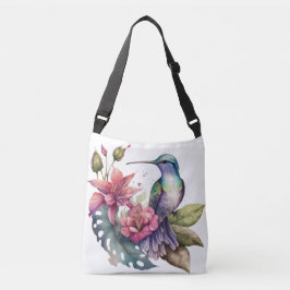 Levendige kolibries in Flight Canvas tas