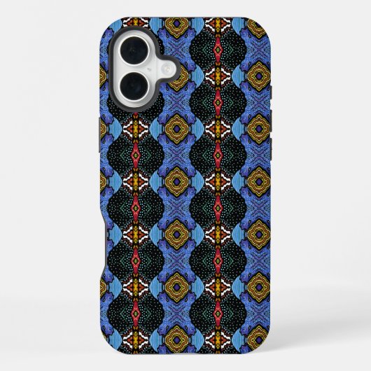 Levendige Koninklijkheid iPhone Hoesje (Achterkant)