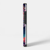 Levendige kosmische boom iPhone hoesje (Linkerkant)