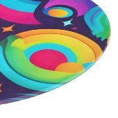 levendige kosmische caleidoscoop snijplank (Hoek)