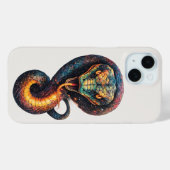 Levendige Kosmische Slang Case-Mate iPhone Case (Achterkant (horizontaal))