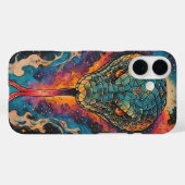 Levendige Kosmische Slang Met Uitgestrekt Heelal Case-Mate iPhone Case (Achterkant (horizontaal))