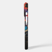 Levendige Kosmische Slang Met Uitgestrekt Heelal Case-Mate iPhone Case (Achterkant / Links)