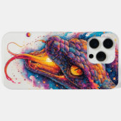 Levendige Kosmische Slang Met Uitgestrekt Heelal Case-Mate iPhone Case (Achterkant (horizontaal))