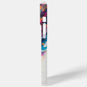 Levendige Kosmische Slang Met Uitgestrekt Heelal Case-Mate iPhone Case (Achterkant / Links)