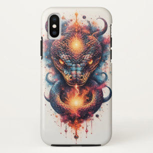 Levendige Kosmische Slang Met Uitgestrekt Heelal Case-Mate iPhone Case
