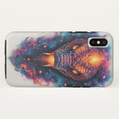 Levendige Kosmische Slang Met Uitgestrekt Heelal Case-Mate iPhone Case (Achterkant (horizontaal))