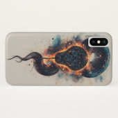 Levendige Kosmische Slang Met Uitgestrekt Heelal Case-Mate iPhone Case (Achterkant (horizontaal))