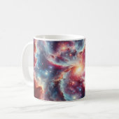 Levendige Kosmische Vortex Melkweg Ruimte Nevel Ke Koffiemok (Voorkant links)