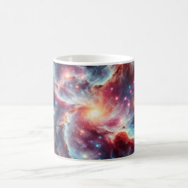 Levendige Kosmische Vortex Melkweg Ruimte Nevel Ke Koffiemok