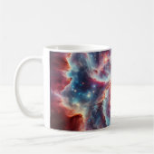Levendige Kosmische Vortex Melkweg Ruimte Nevel Ke Koffiemok (Links)