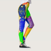 Levendige kraal string ontwerp leggings (Rechts)
