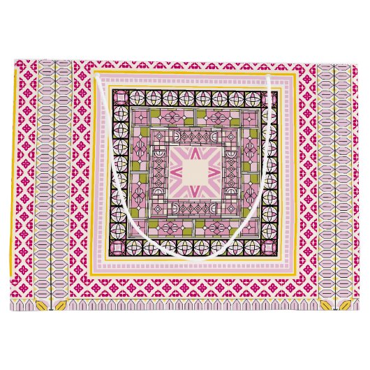 Levendige kunst groot cadeauzakje (Achterkant)