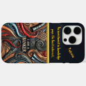 Levendige kunst van de bankenidentiteit Case-Mate iPhone case (Achterkant (horizontaal))
