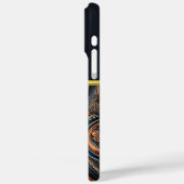 Levendige kunst van de bankenidentiteit Case-Mate iPhone case (Achterkant / Links)