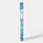 Levendige Kustkunst - Zeilboten, Vuurtoren & Case-Mate iPhone Case (Achterkant / Links)