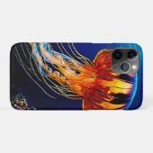 Levendige kwal onderwater kunst Case-Mate iPhone case (Achterkant (horizontaal))