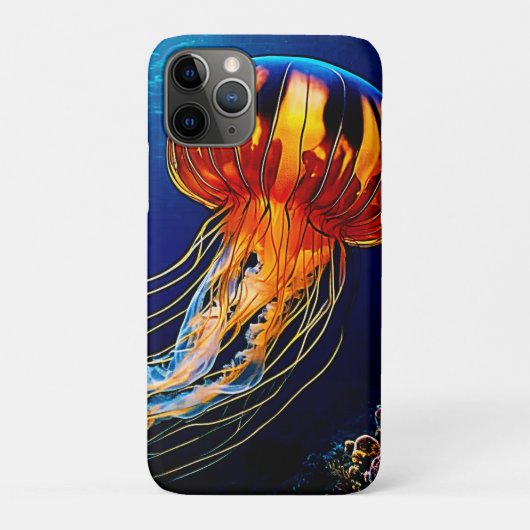 Levendige kwal onderwater kunst Case-Mate iPhone case (Achterkant)