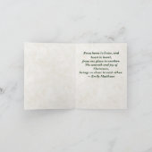 Levendige lantaarn met heilige en kardinale kerst feestdagen kaart (Binnen)