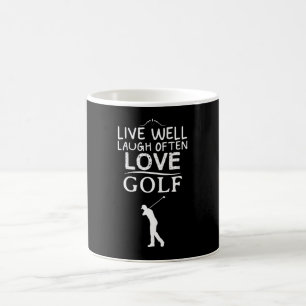 Levendige Laugh Vaak houdt van Golf... Koffiemok