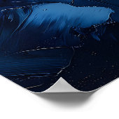 Levendige lavendelvelden in een zonsondergang heme poster (Hoek)