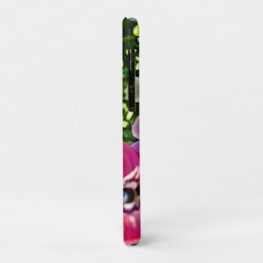 Levendige lente-anemoon bloeit ontwerp Case-Mate iPhone case (Achterkant/links)