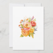 Levendige lente Bloemen Verrassing 85e Verjaardag Kaart (Achterkant)