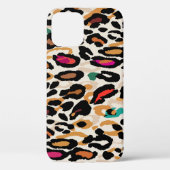 Levendige Leopard Animal Prints Case-Mate iPhone Case (Achterkant)