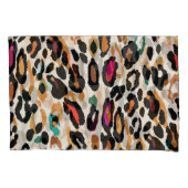 Levendige Leopard Animal Prints Kussensloop (Voorkant)