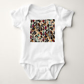 Levendige Leopard Animal Prints Romper (Voorkant)