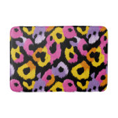 Levendige Leopard Print Retro Glam y2k Trendy Badmat (Voorkant)