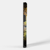 Levendige levendige kleuren splash gebarsten iPhon iPhone Hoesje (Rechterkant)