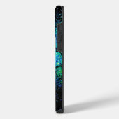 Levendige levendige kleuren splash gebarsten iPhon iPhone Hoesje (Linkerkant)