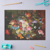 Levendige levensduur van Rozen Tulpen en anjers Tissuepapier (Craft)