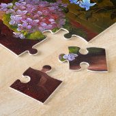 Levendige levensduur van Rozen, tulpen en hyacinte Legpuzzel (Zijkant)