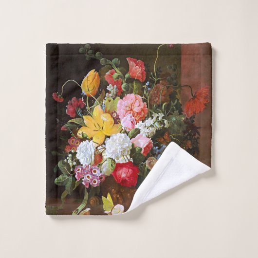 Levendige levensduur van Rozen Tulpen en overvalle Bad Handdoek (Wasdoekje)