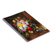 Levendige levensduur van Rozen Tulpen en overvalle Notitieboek (Rechterzijde)