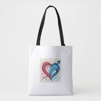 Levendige Liefde Pijl Hart Vrouwen Tanktop Tote Bag